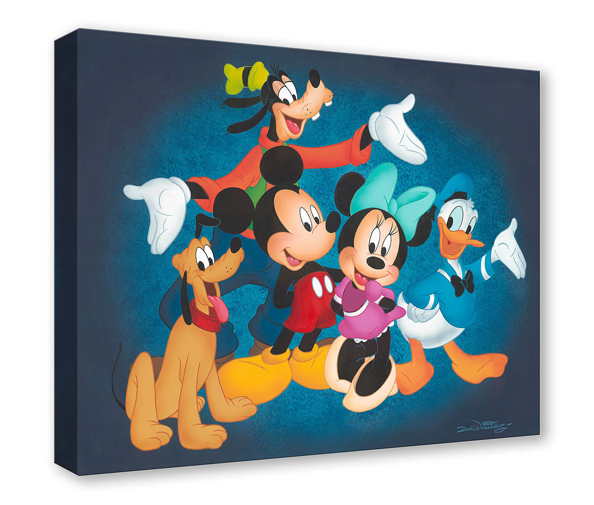 WALT DISNEY MICKEY MOUSE PRESENTS Limited Edition Serigraph Animation Art