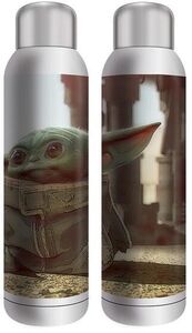 Star Wars Mandalorian Grogu Baby Yoda 22 Oz. Stainless Steel Water Bottle