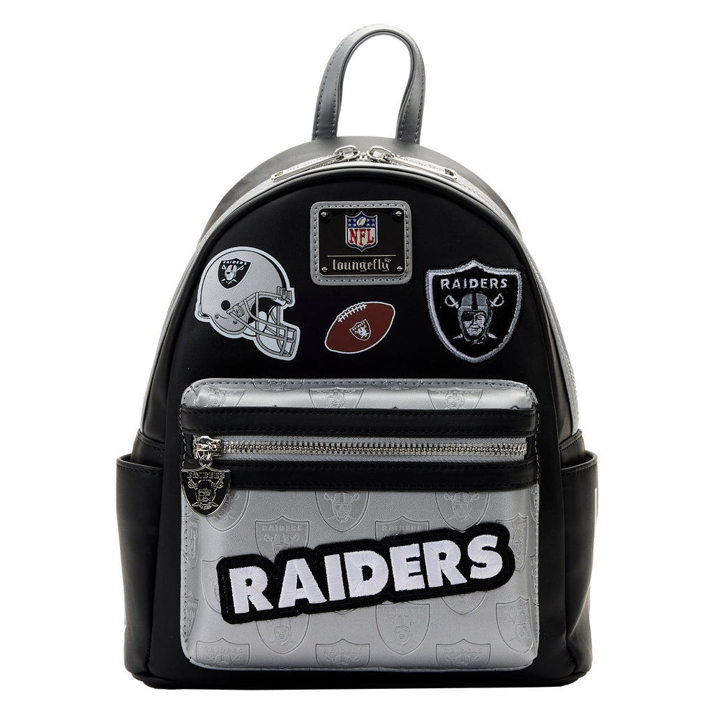 NFL Raiders Patches Mini Backpack – Stage Nine Entertainment Store