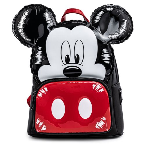 Disney Mickey Mouse Cartoon Faux Leather Mini Backpack