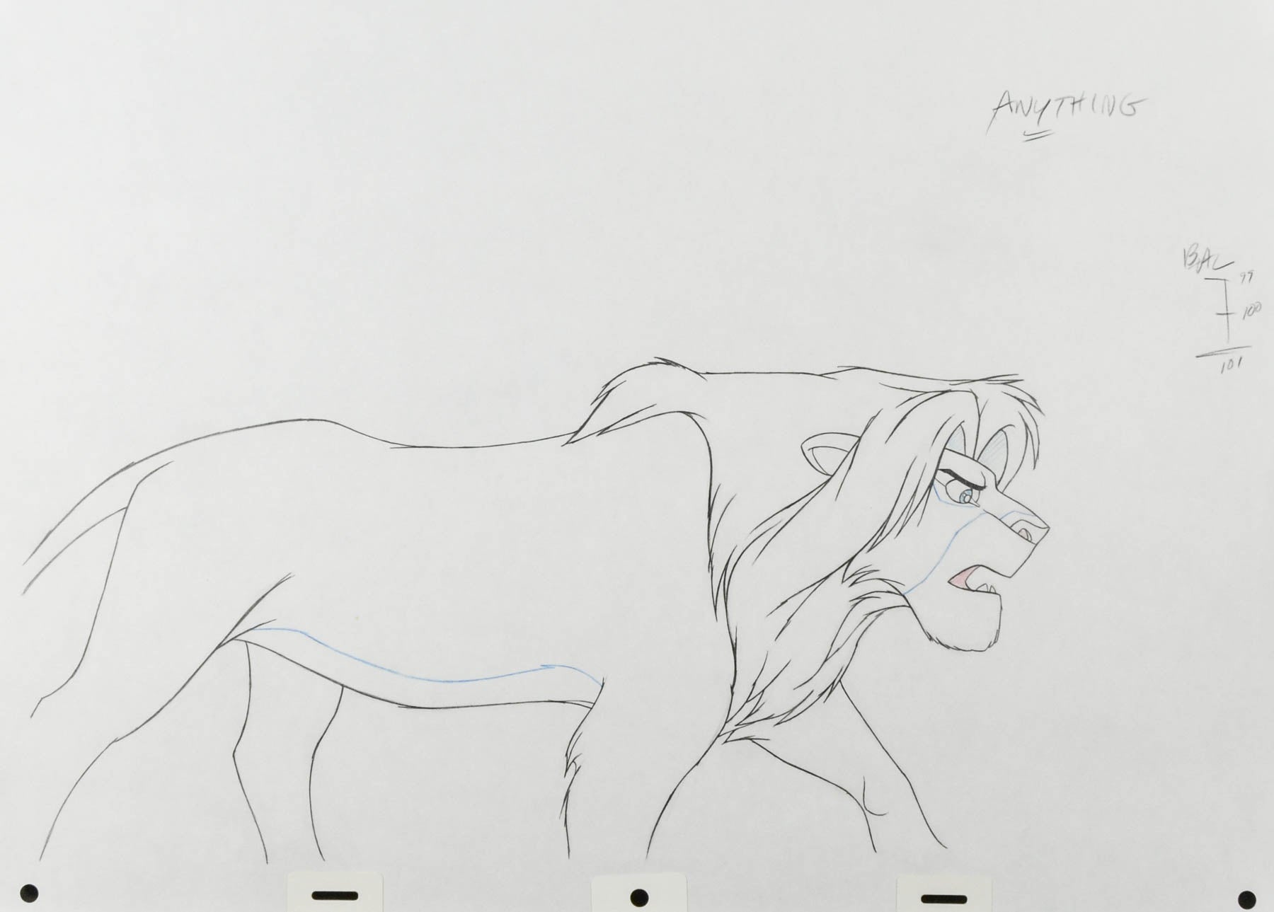 lion king simba drawing rafiki