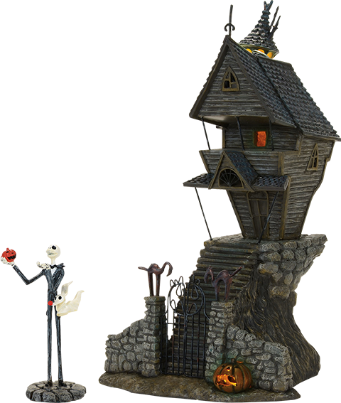 Department 56 Nightmare Before Christmas Jack Skellington House – Stage  Nine Entertainment Store