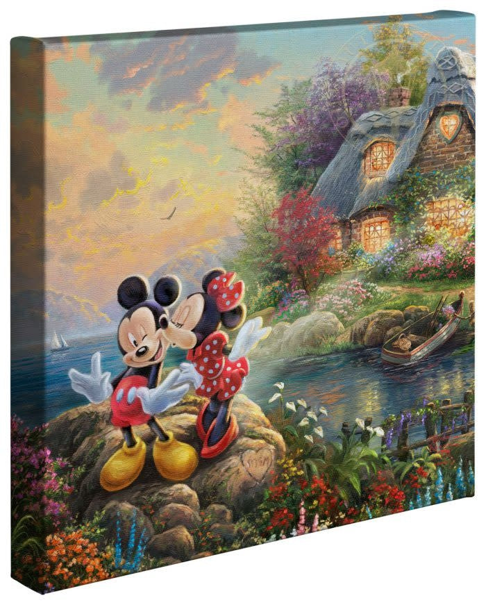 Disney Mickey and Minnie Christmas Lodge – Thomas Kinkade Studios