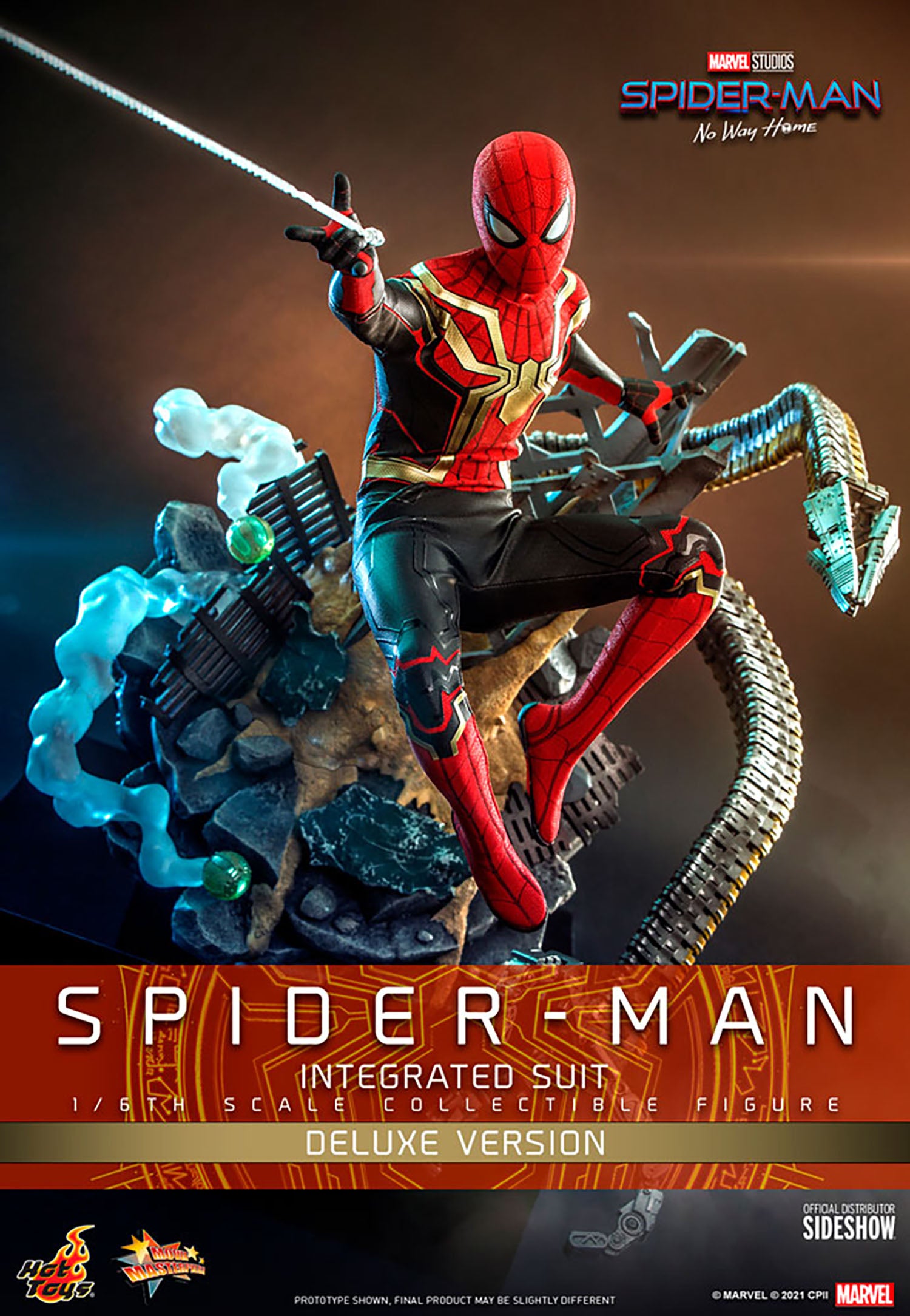 Hot Toys - Spider-Man (Integrated Suit) Deluxe Version Sixth Scale