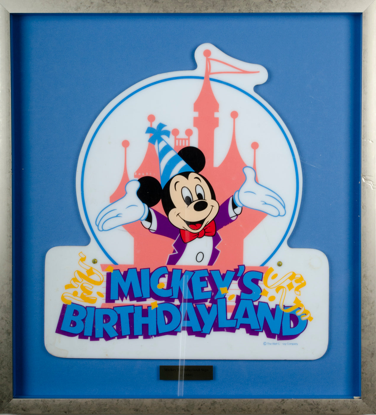 Mickey's Birthdayland Signage