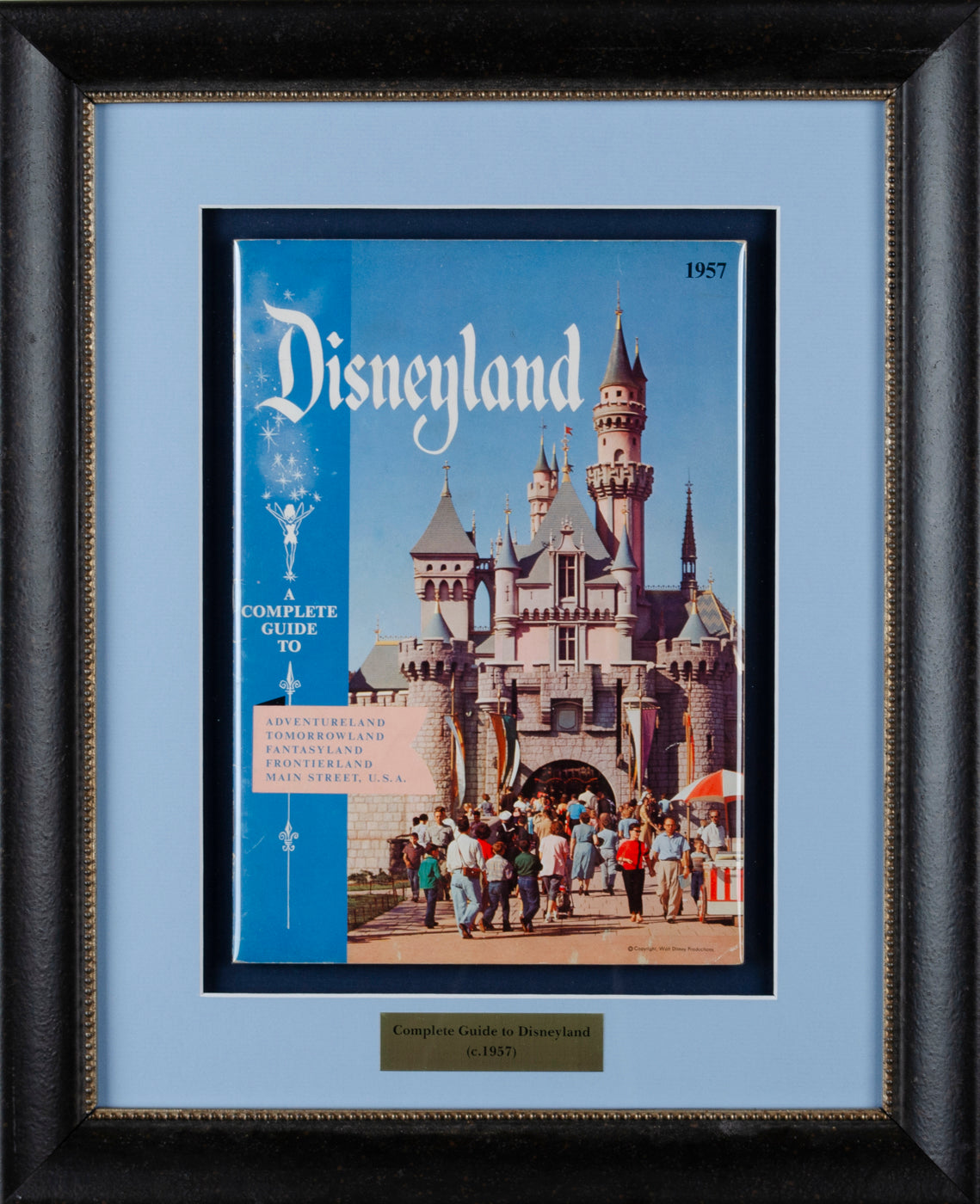 1957 complete Guide To Disneyland