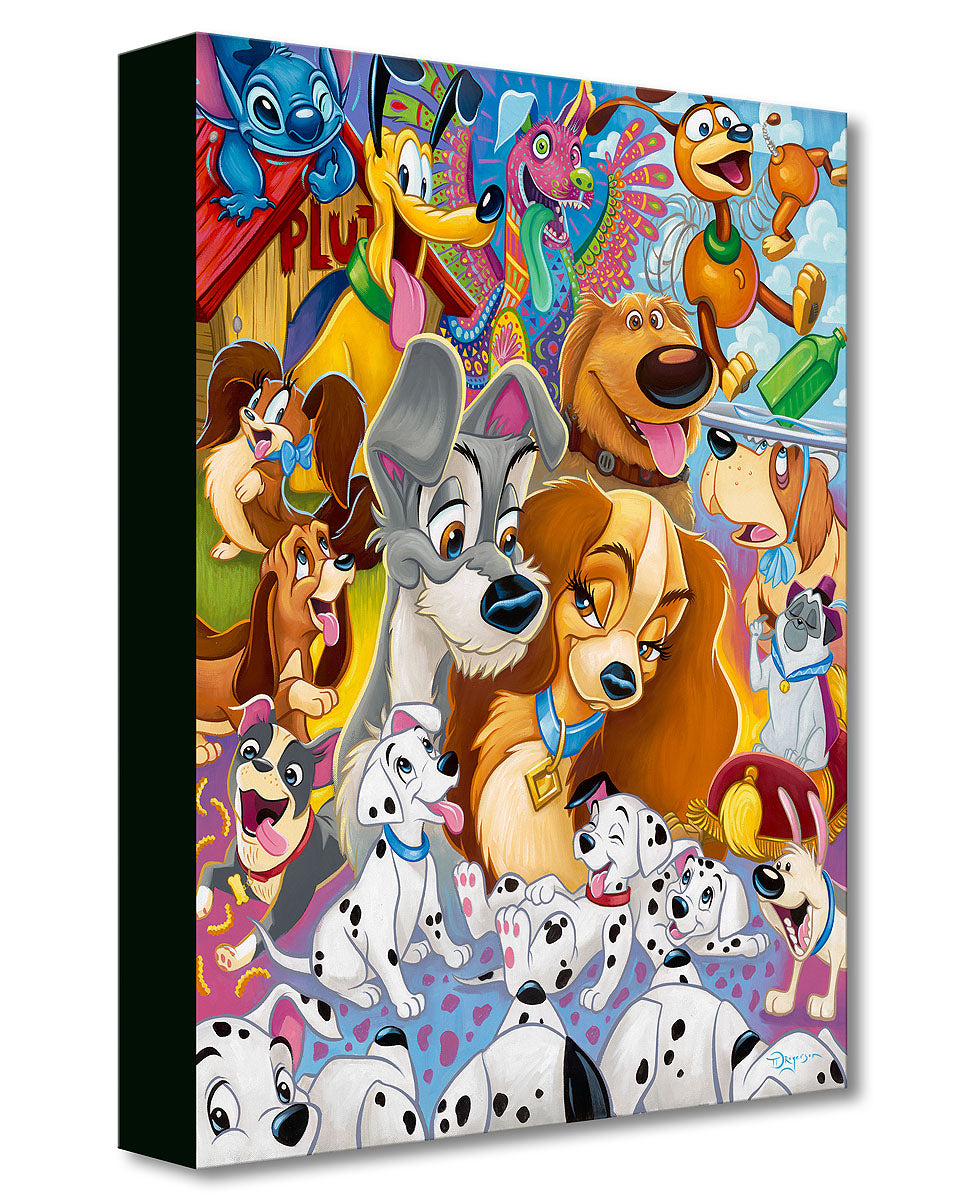 So Many Disney Dogs- Artist's Proof 3/30 Unframed