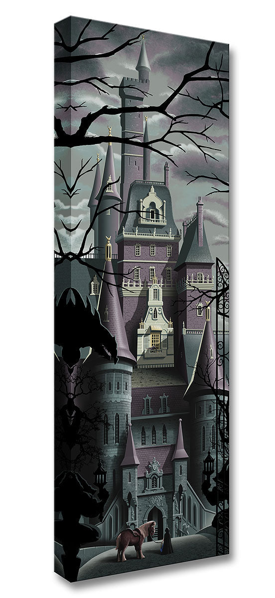 Beauty And The Beast Castle - LE Unframed