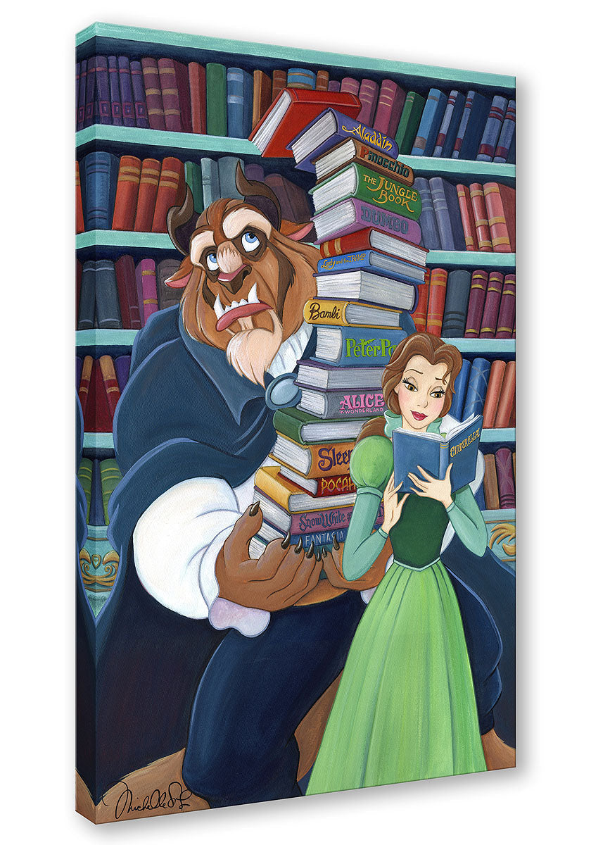 Belle's Books - Limited Edition Unframed