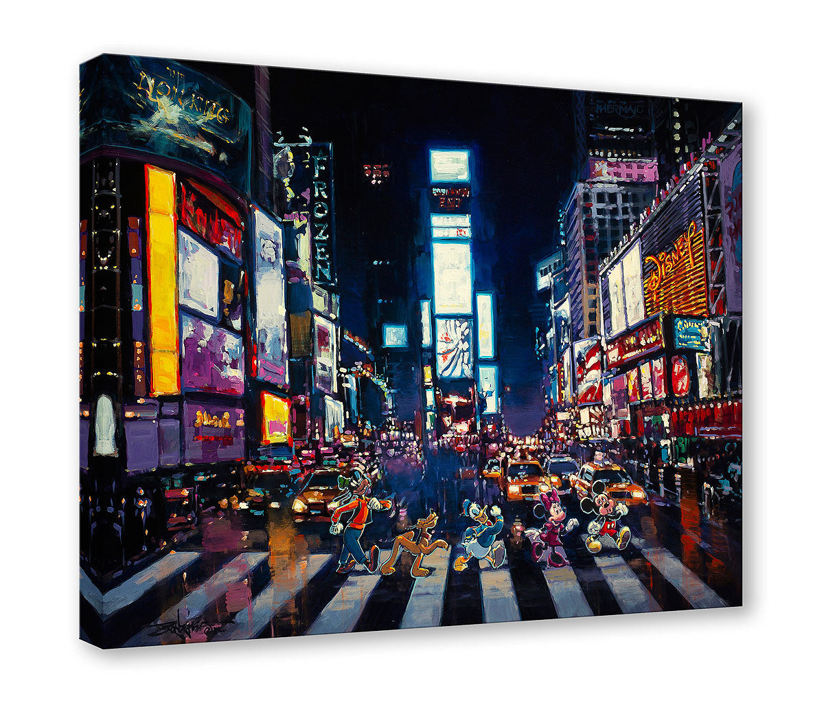 Bright Lights Of Manhattan - Limited Edition Unframed