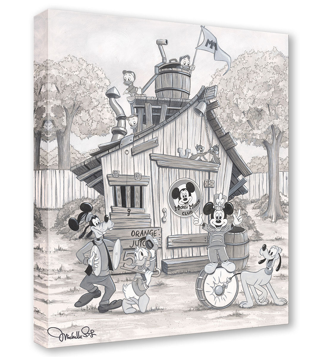 Mickey Mouse Club House - Limited Edition Unframed