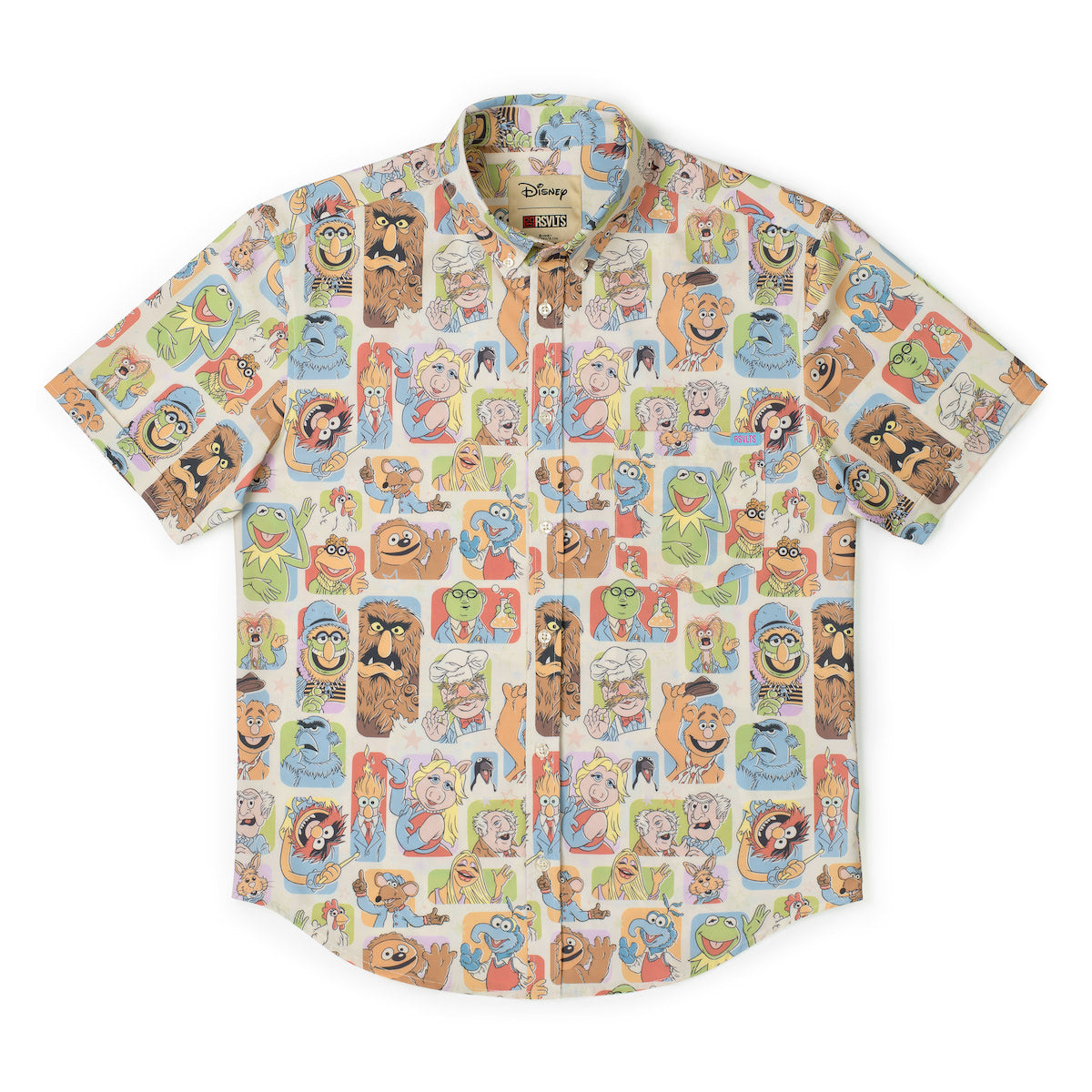 RSVLTS-Disney's The Muppets-Time to Meet the Muppets-Short Sleeve Shirt