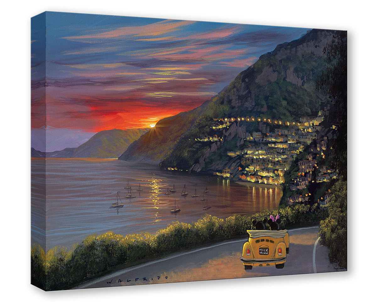 Riding Through Amalfi - Limited Edition Unframed