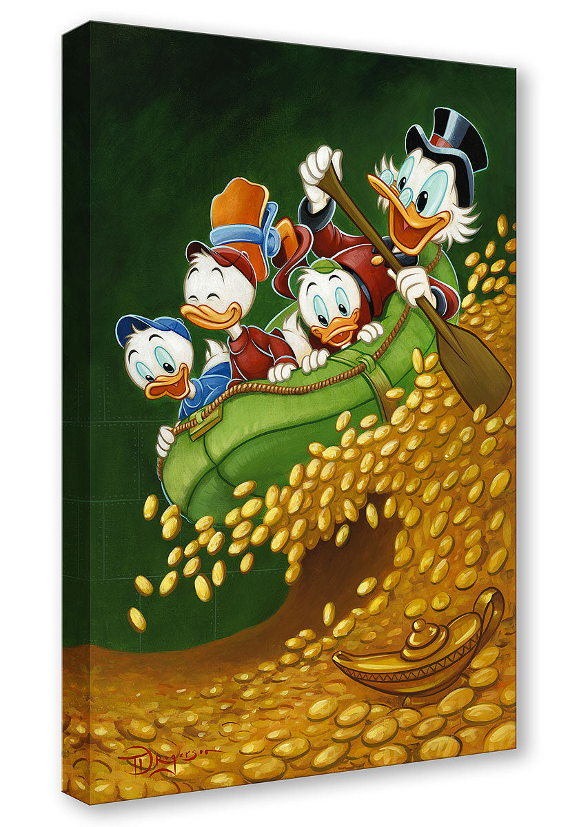 Uncle Scrooge's Wild Ride - Limited Edition Unframed