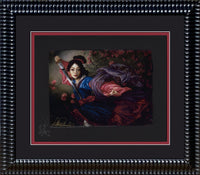 The Elegant Warrior - Chiarograph Edition Framed