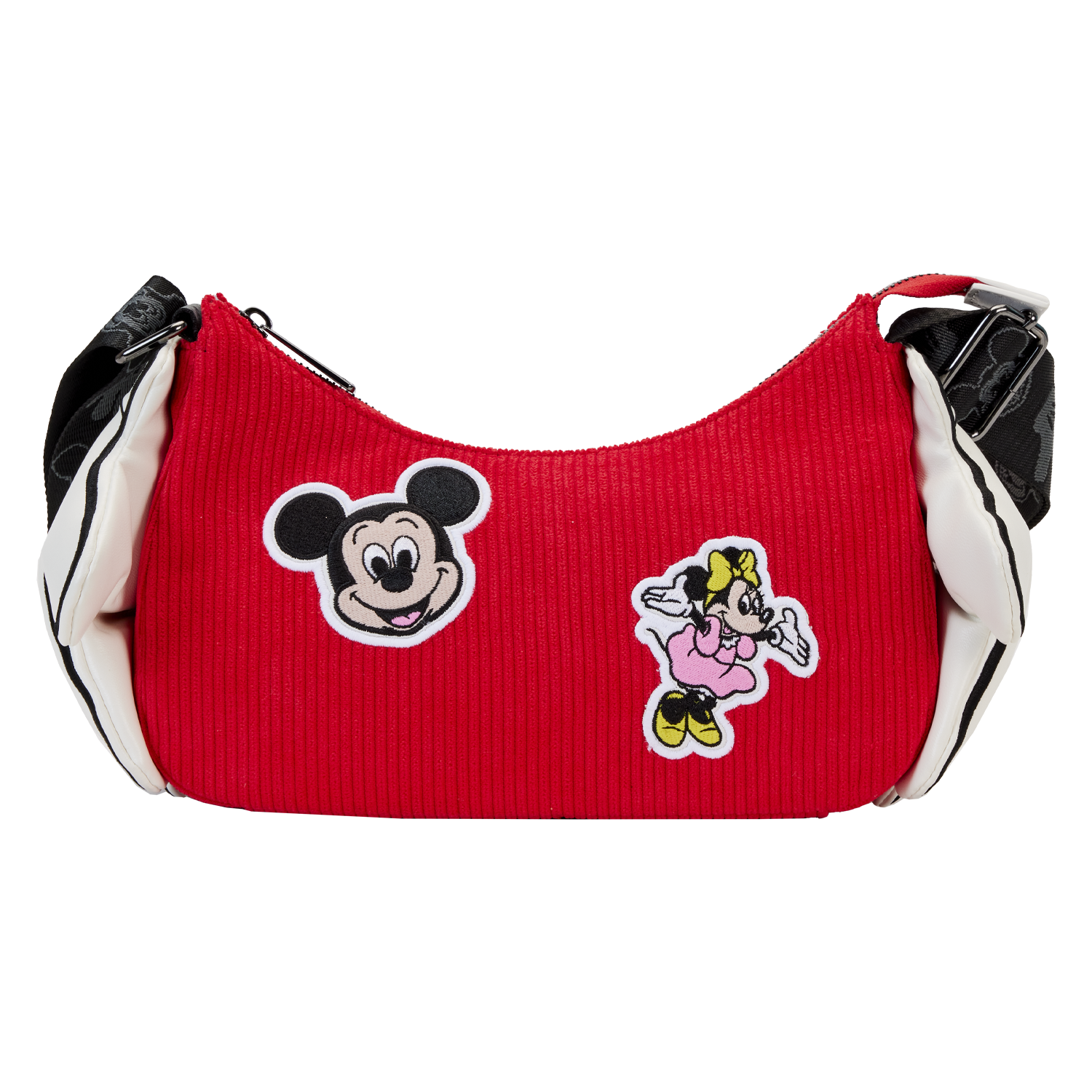 disney minnie mouse black sequin red bow crossbody bag purse - Women's  handbags