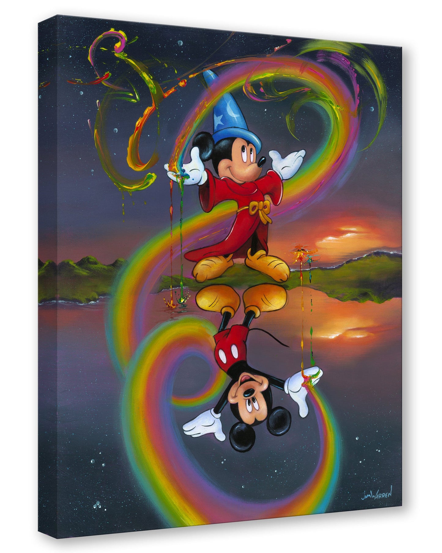 Two Faces Of Mickey - Limited Edition Unframed