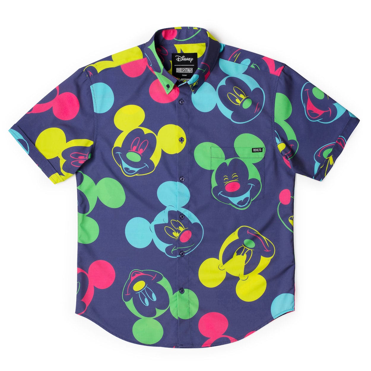 RSVLTS- Disney 100 Mickey Pop-Short Sleeved Shirt