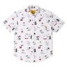 RSVLTS-Peanuts-Snow Cool-Short Sleeve Shirt