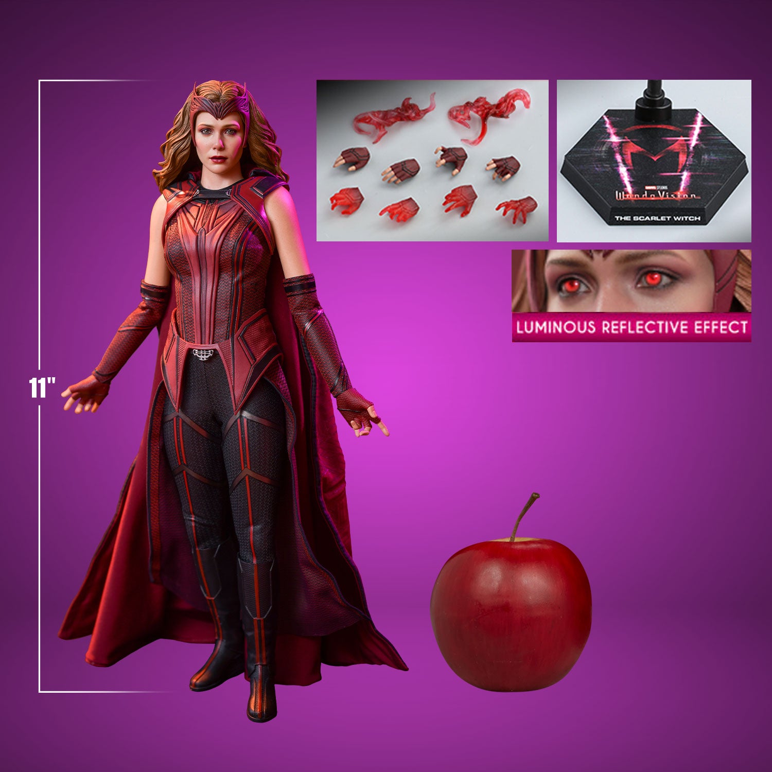 The Scarlet Witch 1:6 Scale Hot Toys – Stage Nine Entertainment Store