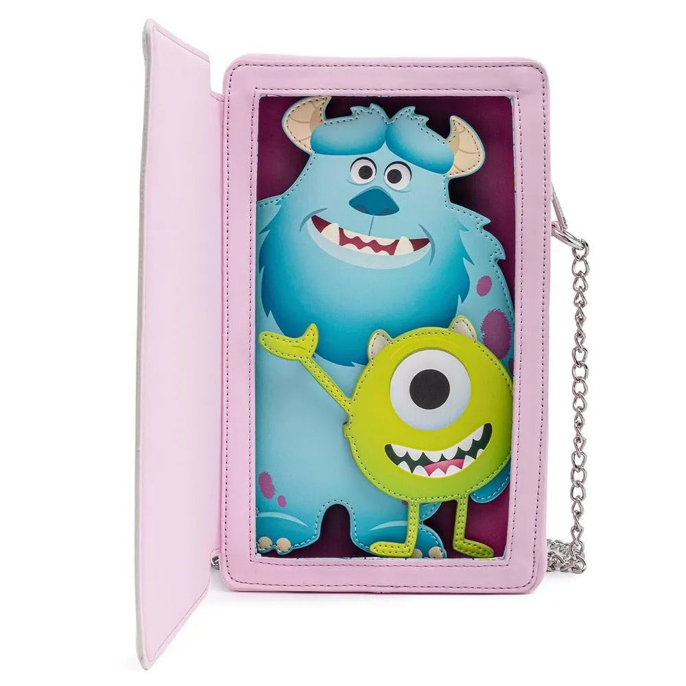 NEW WITH TAGS! Loungefly Disney Pixar Sulley And Boo Faux Leather Mini  Backpack!
