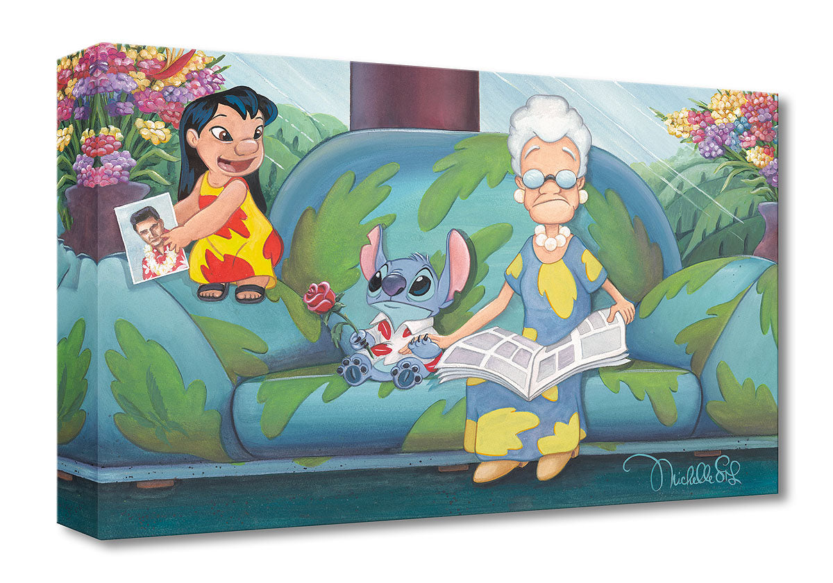 Disney Lilo & Stitch - Limited Edition Canvas – Thomas Kinkade Studios