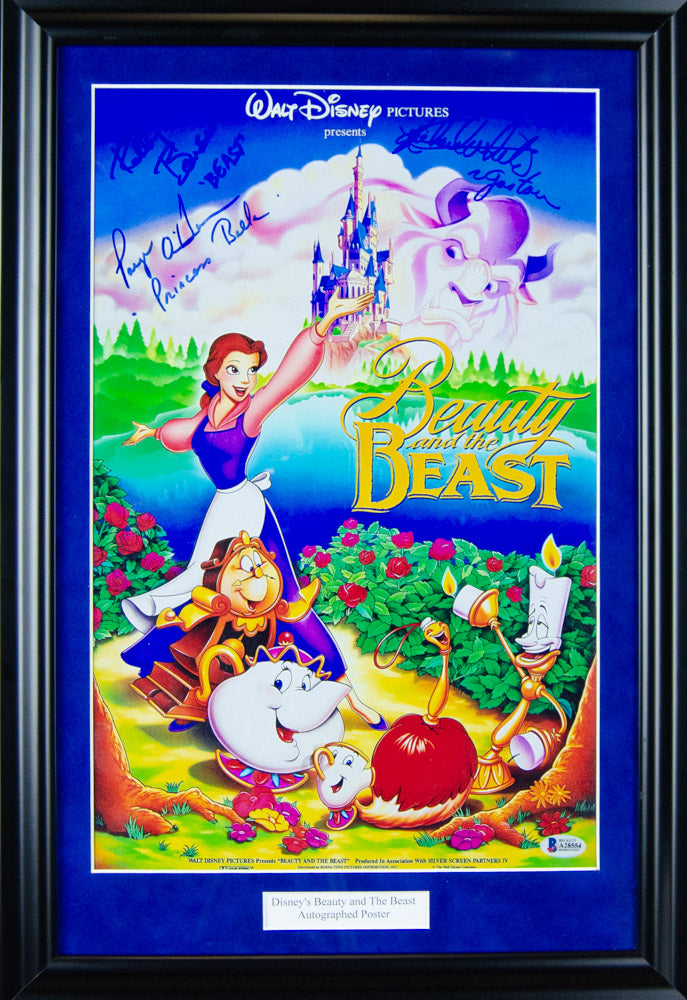 Disney's Beauty and the Beast Autographed Poster – Stage Nine ...