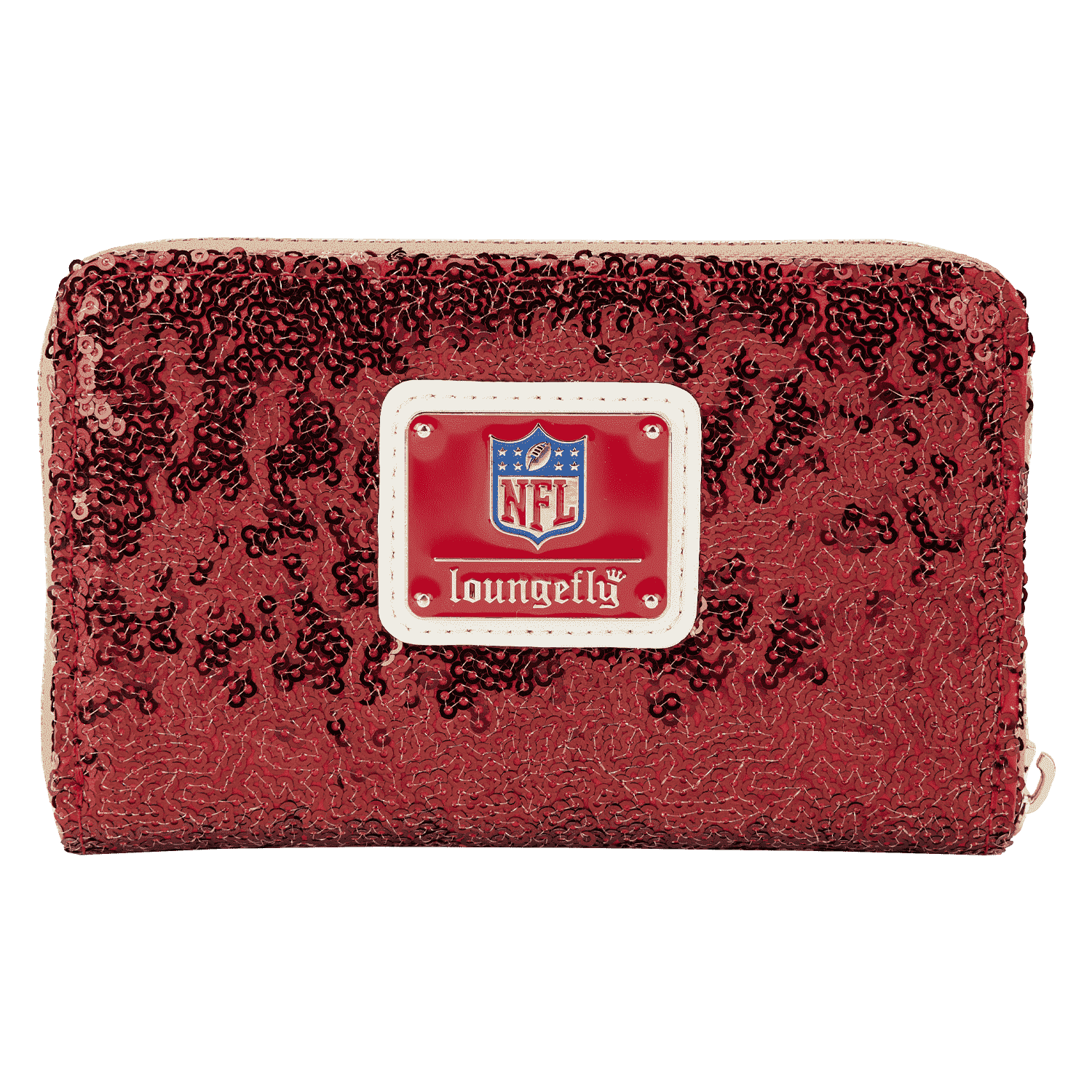 Buy NFL Pittsburgh Steelers Sequin Zip Around Wallet at Loungefly.