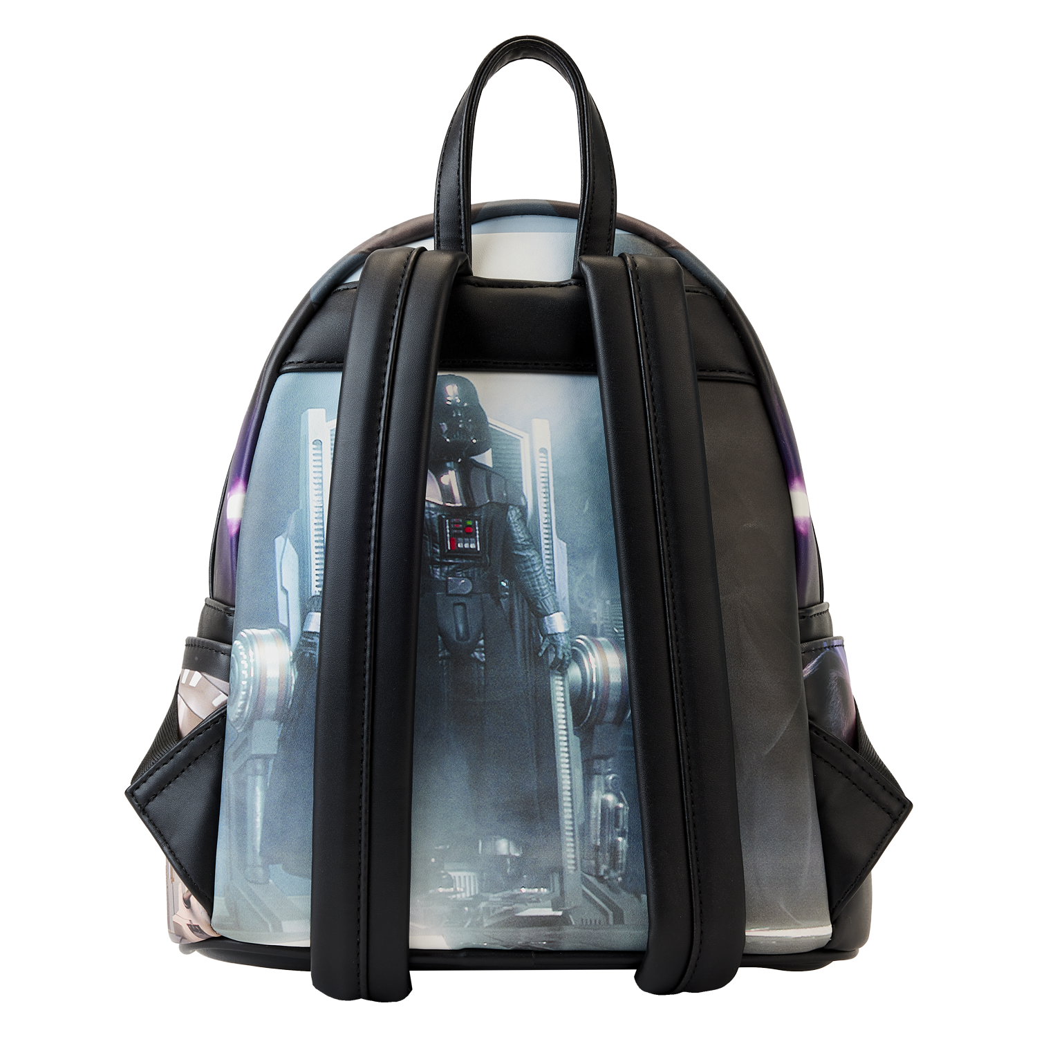 Star Wars Loungefly Prequel Trilogy Triple Pocket Mini Backpack