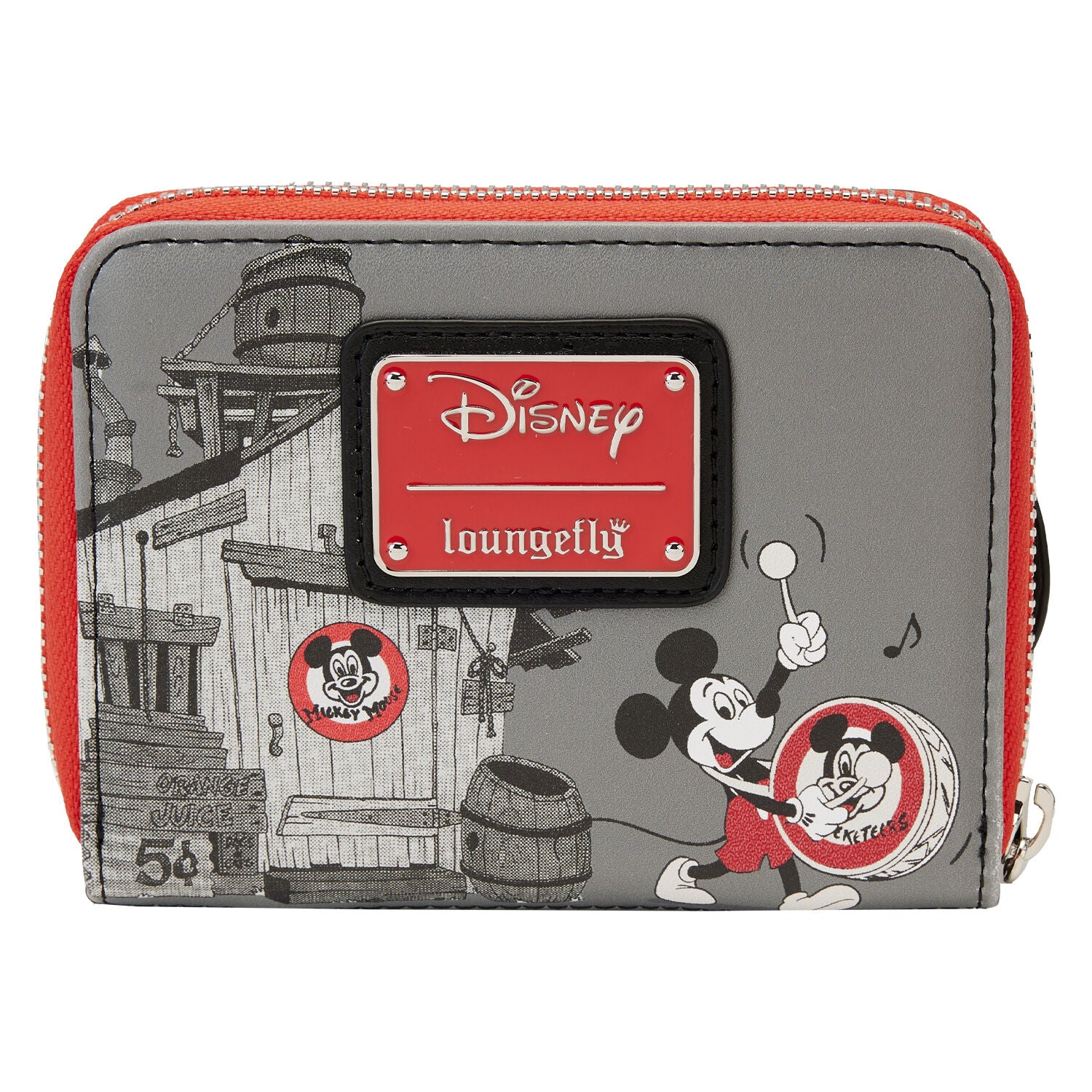 DISNEY MICKEY & MINNIE MOUSE Zip Around Wallet from Bioworld New With  Tags