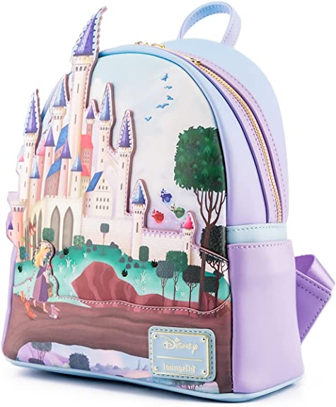 Loungefly canvas castle online backpack