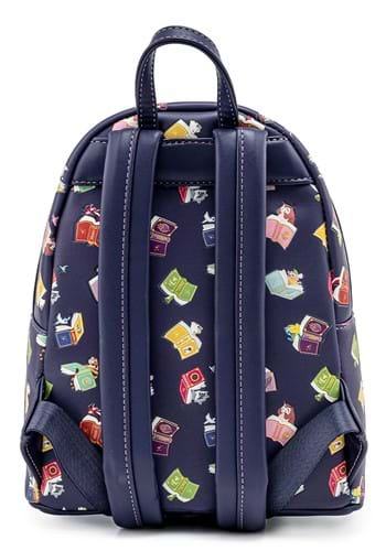 Loungefly Disney shops Princess Books AOP mini backpack