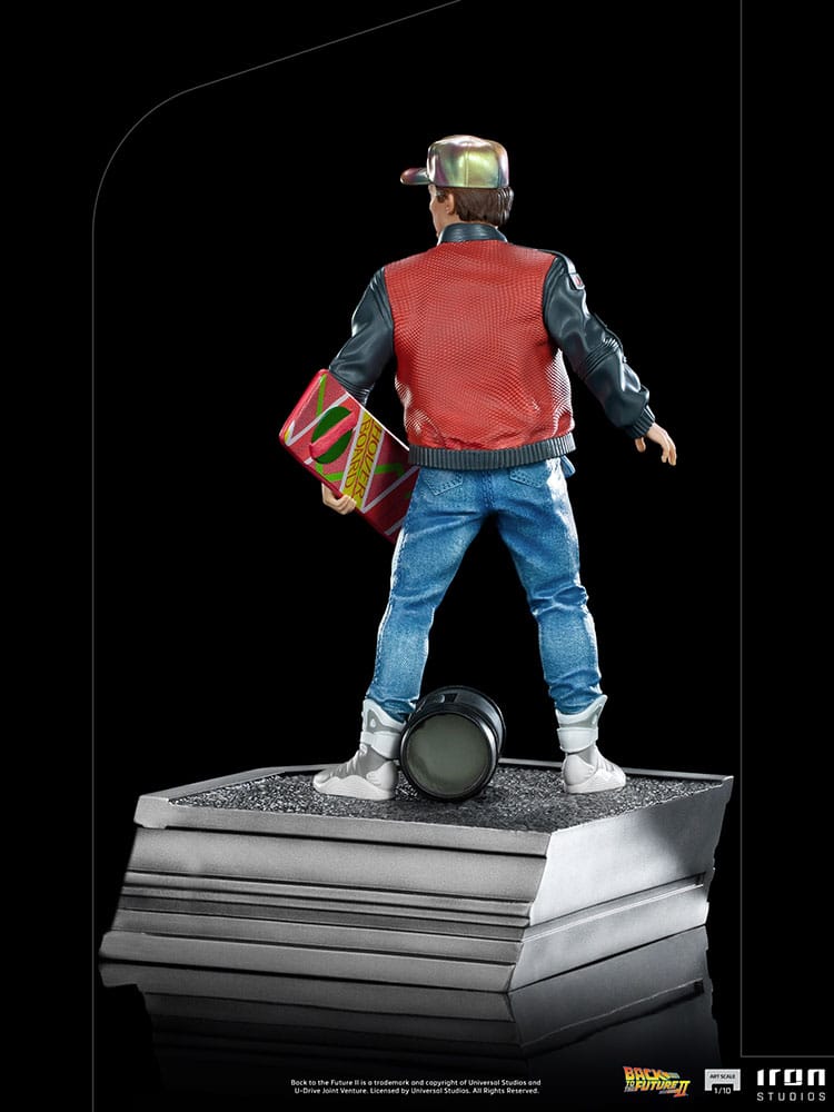 Statue Delorean Full Set Deluxe - Back To The Future II - Art Scale 1/10 -  Iron Studios - Iron Studios Official Store - Action figures, Collectibles