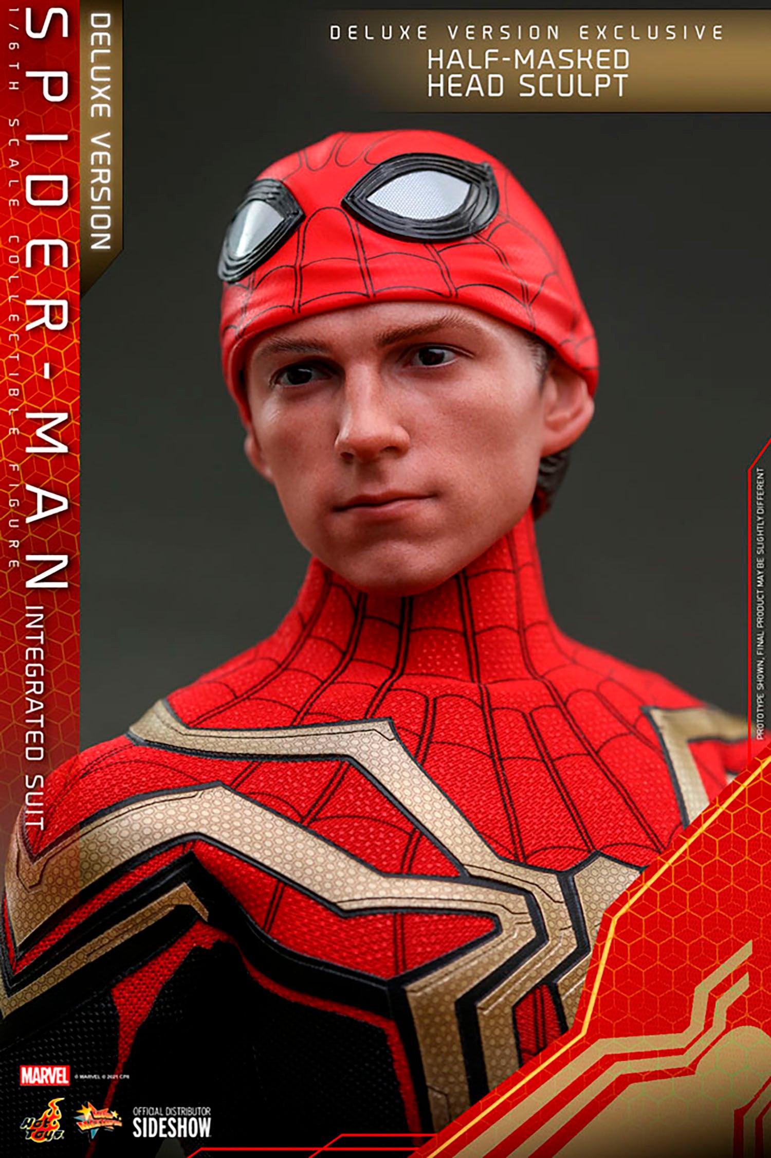 Spiderman (Integrated Suit) Deluxe 1:6 Scale Collectible Figure