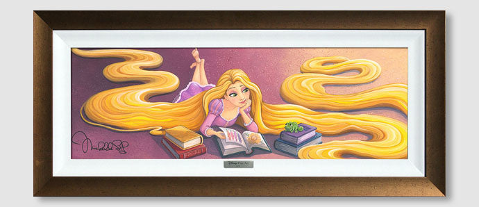 The Lantern Tangled Rapunzel giclee by Michelle St. Laurent