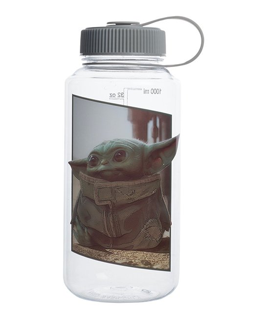 Star Wars Mandalorian Grogu Baby Yoda 22 Oz. Stainless Steel Water Bottle